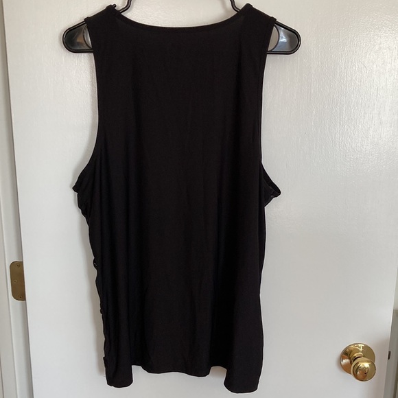 VOGO Black womens XL Athletic Tank Top - Picture 3 of 8